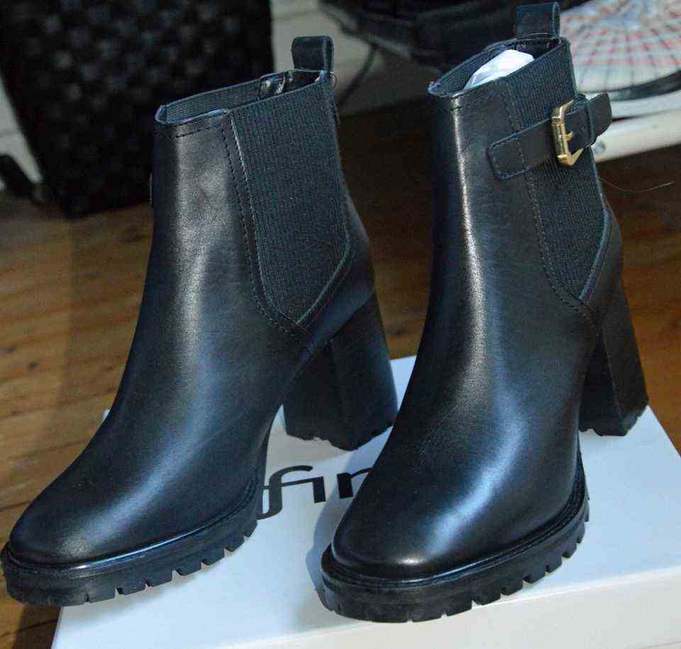 Heel ankle boots from find.