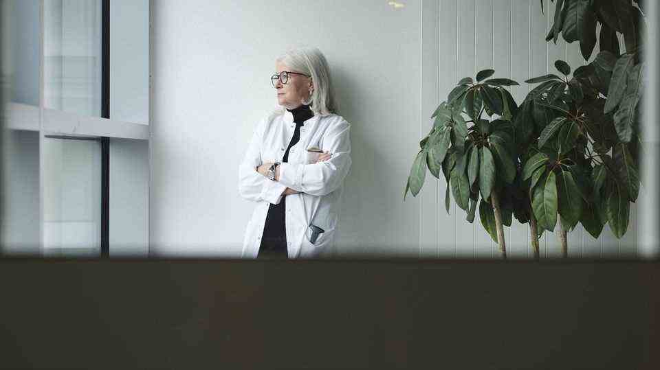 The psychiatrist Adelheid Kastner in the Kepler University Hospital in the Austrian city of Linz