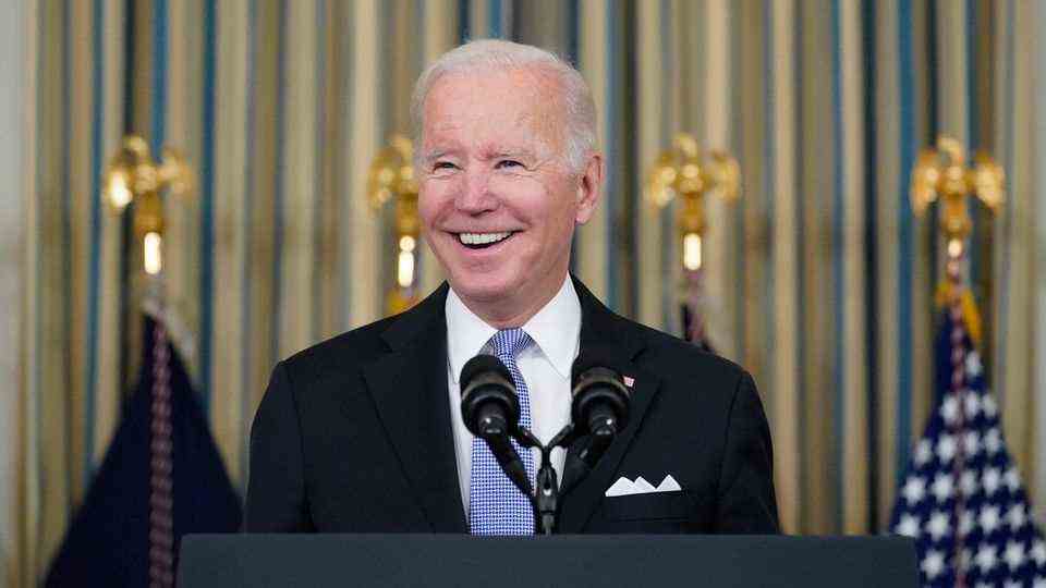 Joe Biden is excited about his success in Congress