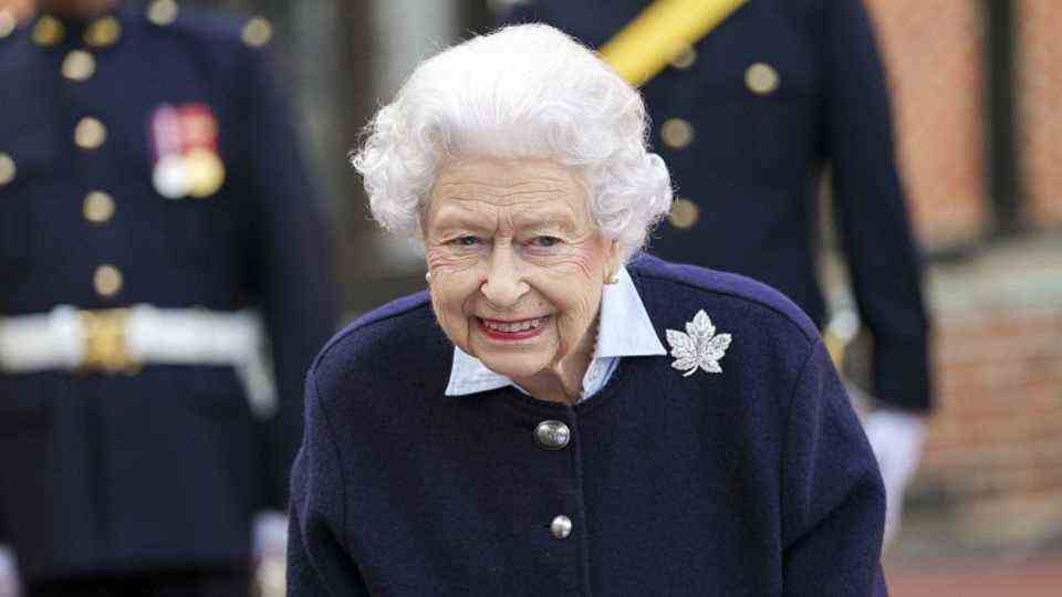 Great Britain, Windsor: The British Queen Elizabeth II.