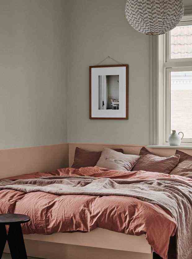 Gray For A Terracotta Bedroom 
