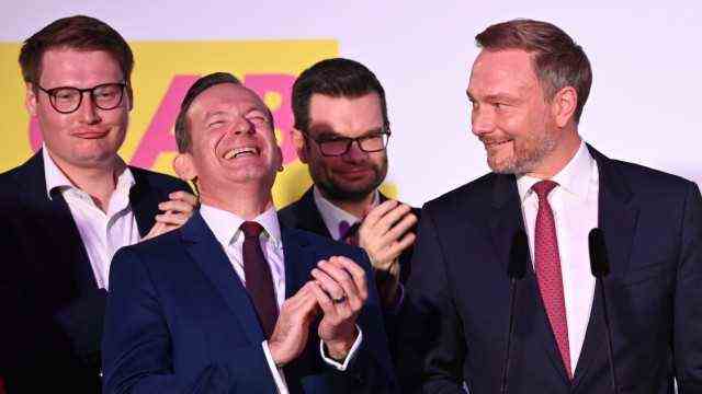 Bundestag election - election party FDP