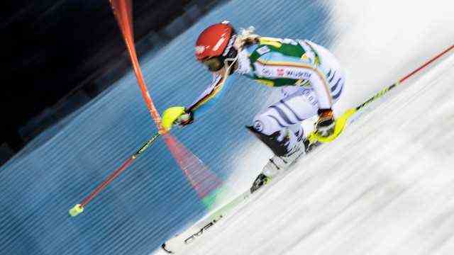 ALPINE SKIING - FIS WC Levi LEVI, FINLAND, 20.NOV.21 - ALPINE SKIING - FIS World Cup, slalom, ladies.  Image shows Lena Du