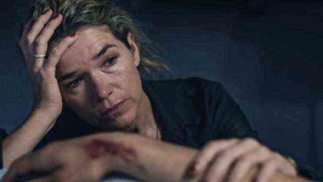 "my son" in the cinema: A mother's grief: Anke Engelke as Marlene at her son's bedside.