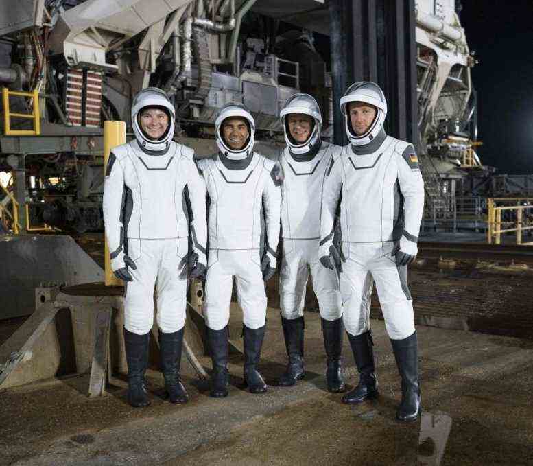 NASA SpaceX Crew-3 astronauts