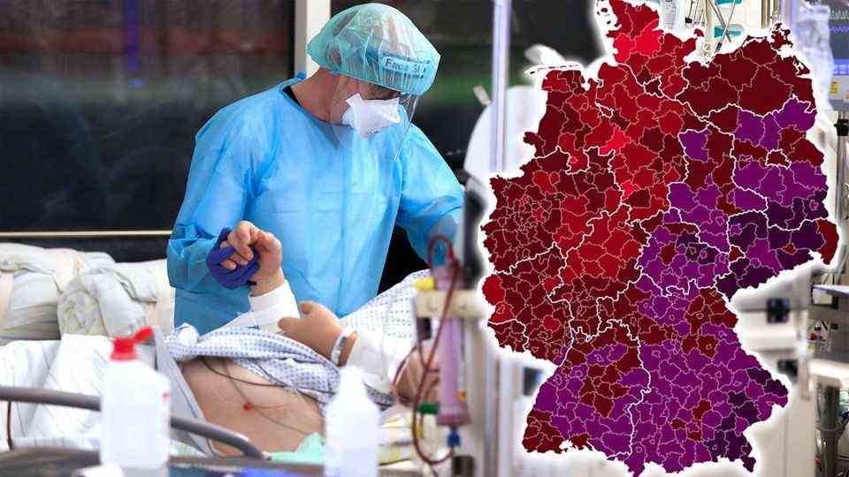 76.000 Neuinfektionen – ein Bundesland überschreitet erstmals 1000er-Inzidenz