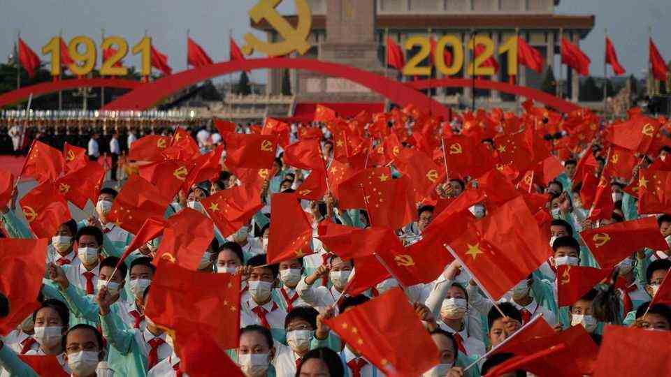 100th birthday of the Communist Party of China