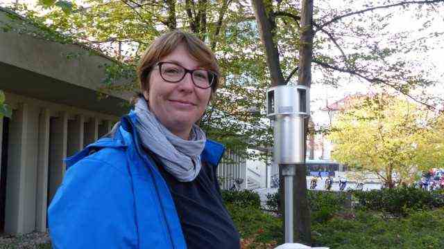 Weather expert: The German Weather Service, which has its headquarters in Offenbach am Main, has its own branch in Munich.  Gudrun Mühlbacher is the head of the Munich branch and the regional climate office.