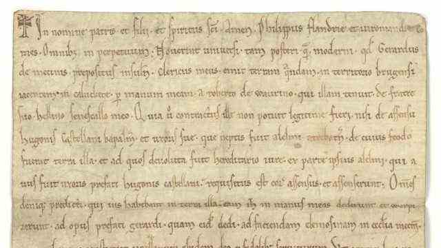 Contemporary history: The Bavarian Main State Archives hand over old documents to Bruges.