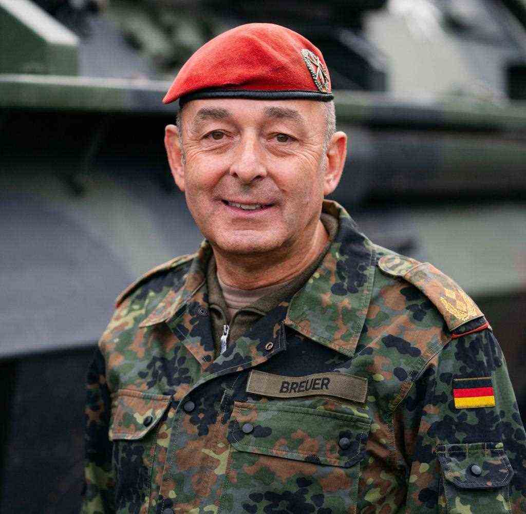 Generalmajor Carsten Breuer soll den Krisenstab leiten