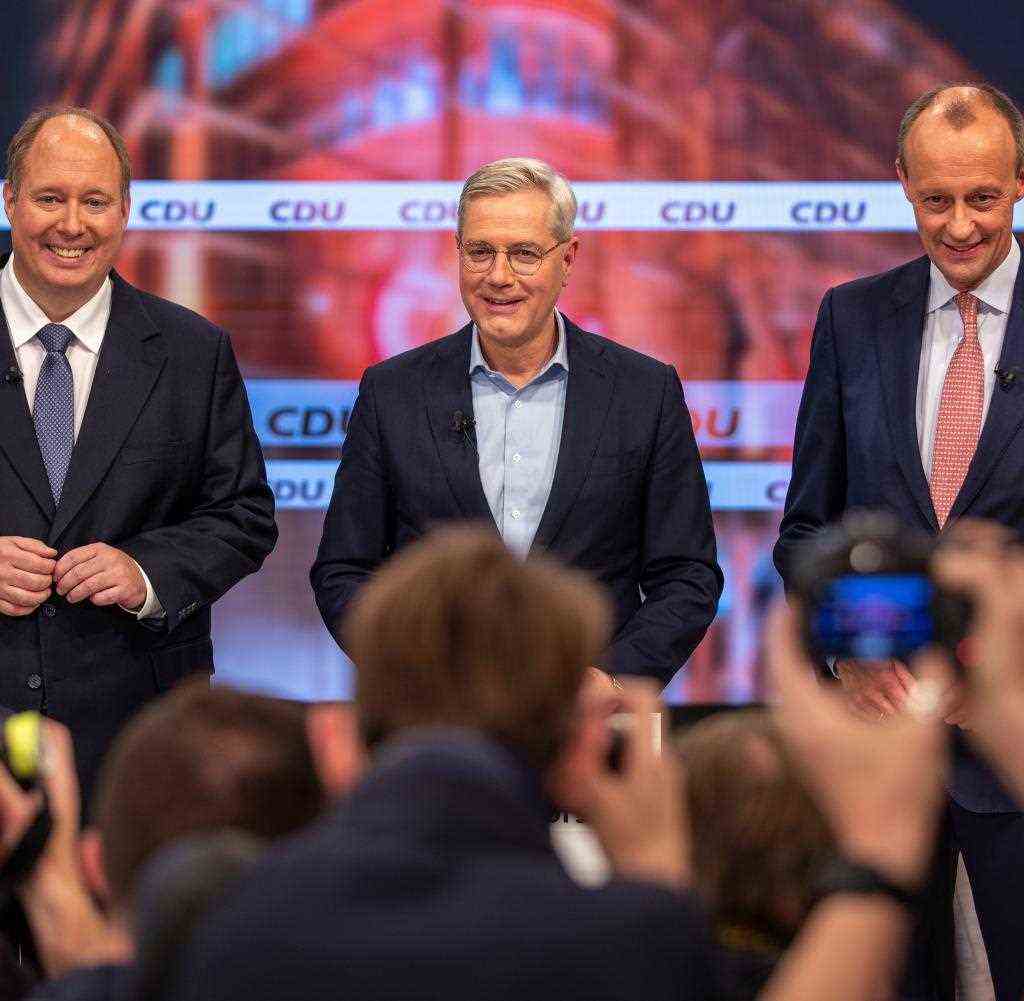 Helge Braun, Norbert Röttgen und Friedrich Merz haben sich in einem eineinhalbstündigen Triell den Fragen von CDU-Mitgliedern gestellt