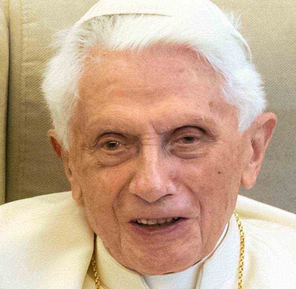 Pope Benedict XVI  considers it right to 