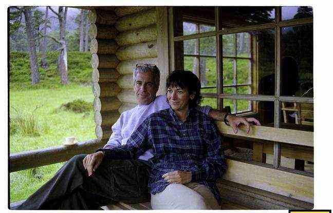 Jeffrey Epstein and Ghislaine Maxwell at Balmoral Castle.
