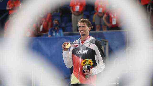 Sportsman of the year: Sportsman of the year: Alexander Zverev wins Olympic gold in Tokyo - as the first German tennis professional ever.