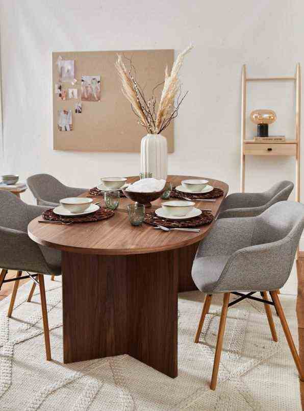 Table Armchairs In The Dining Room - 