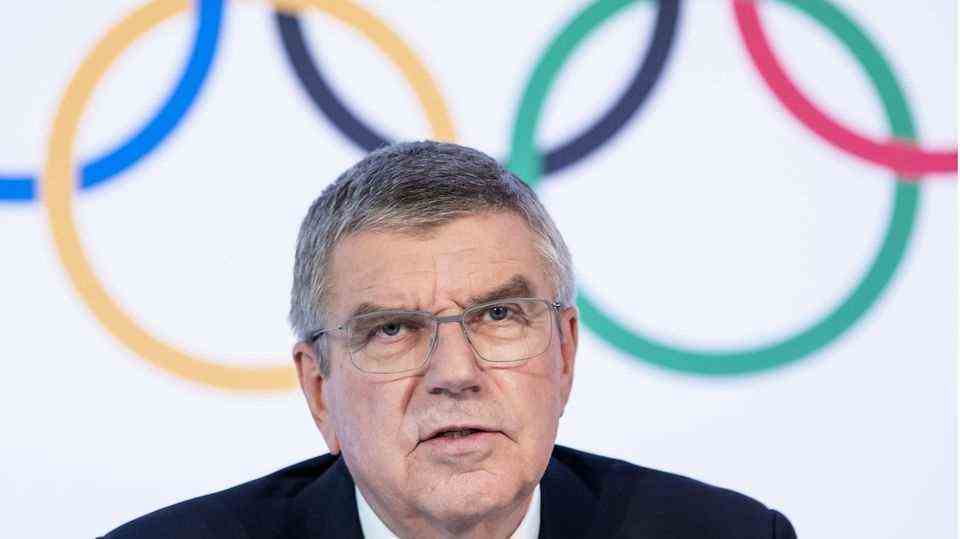Thomas Bach, President of the IOC