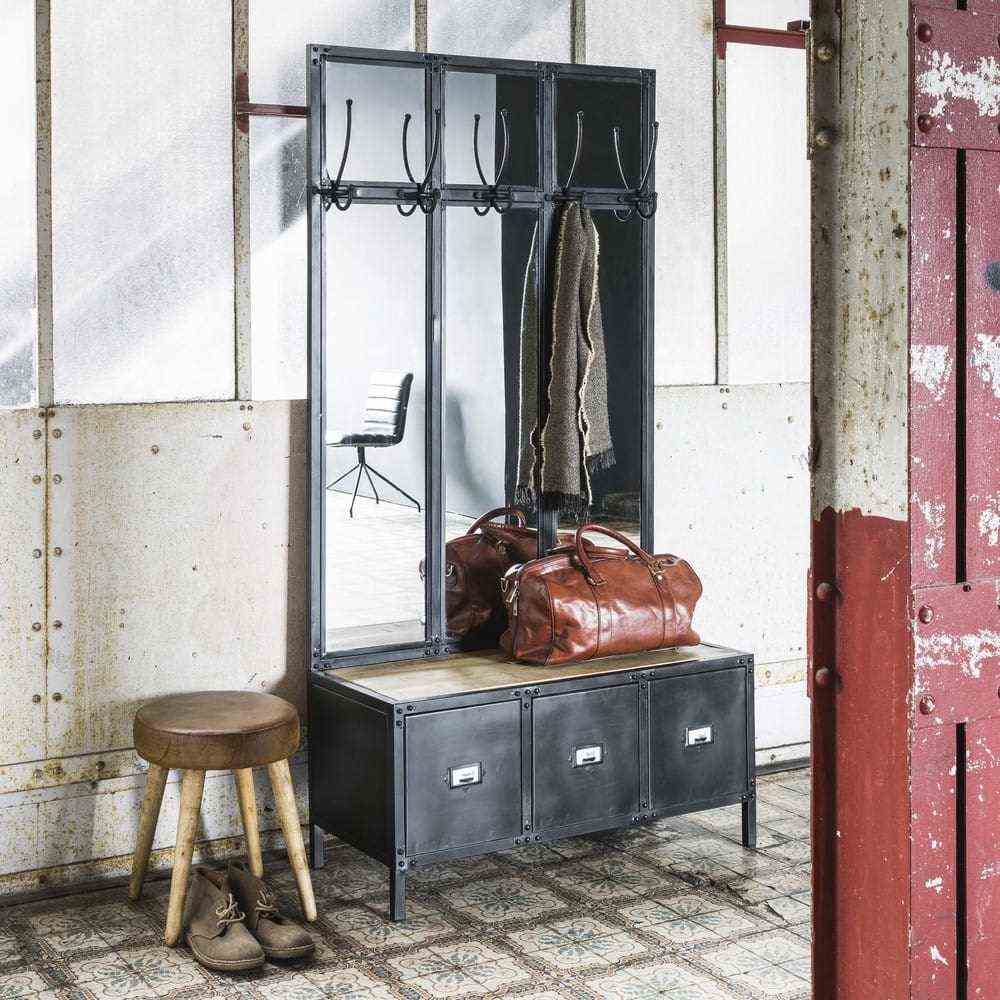 Scott Entrance Cabinet With Mirror 