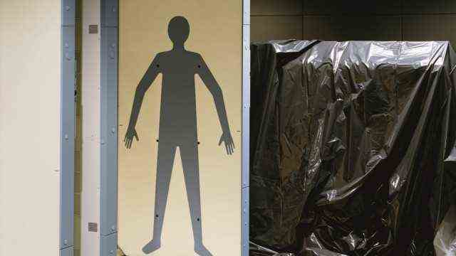 Photo book: Body scanner waiting for body.  Will they ever come?