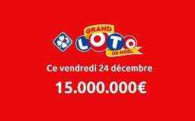 Christmas Grand Loto draw this Friday, December 24, 2021