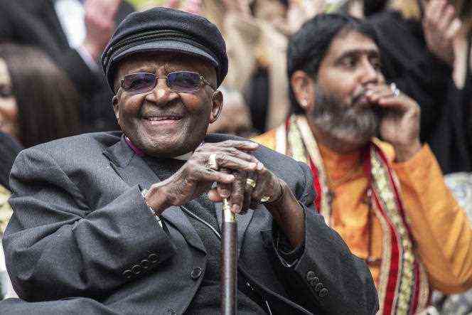Desmond Tutu, Cape Town, October 7, 2017.
