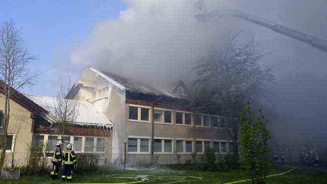 The Corona year: At the beginning of May, the Johanniter vaccination center in Oberhaching was on fire.