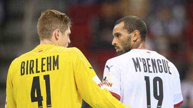 Handball EM: Two new, fresh faces: goalkeeper Joel Birlehm (left) and backcourt player Djibril M'Bengue.