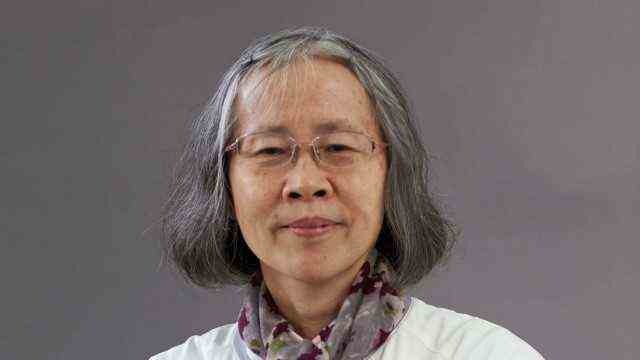 Can Xue: "Love in the new millennium": The writer and literary critic Can Xue, born in 1953.