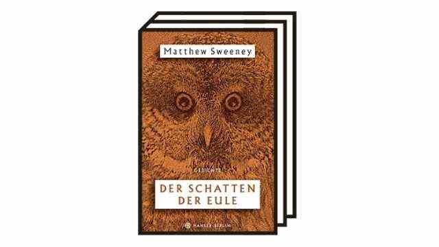 Matthew Sweeney's final poems: Matthew Sweeney: The Owl's Shadow.  Poems.  Translated from the English by Jan Wagner.  Hanser Berlin, Berlin 2021. 200 pages, 24 euros.