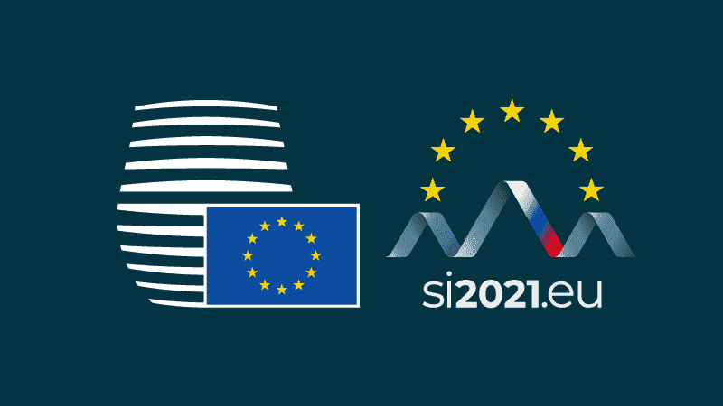 Logo du Conseil de l'UE et de la présidence slovène