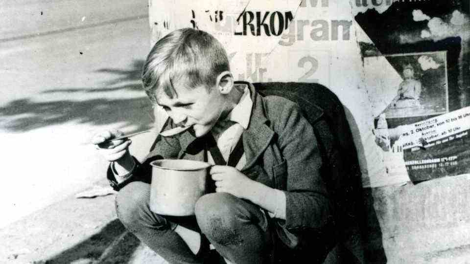 Hunger in post-war Germany