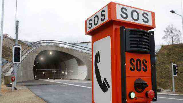 Transport: The tunnel alone cost around 68 million euros.
