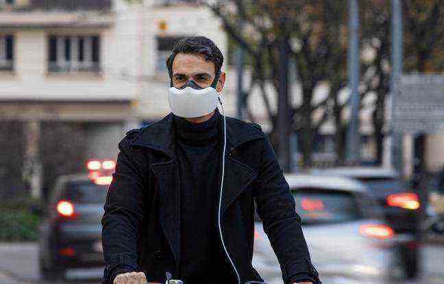 The Airxôm mask would be particularly effective in polluted urban environments.