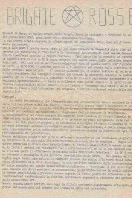 Italy: The first page of the two-page letter of confession that is now up for auction.