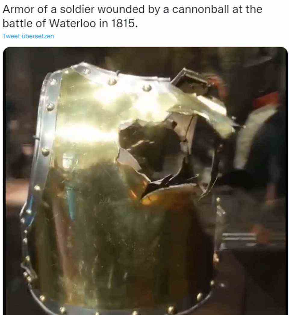 Battle of Waterloo: Death of a Cuirassier - "Injured?" the story behind an internet meme