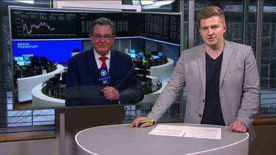Interview with ARD stock exchange experts © NDR 