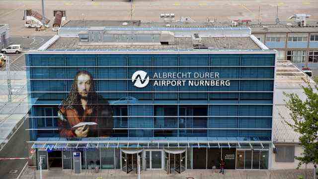 Historical walk: Albrecht Dürer Airport is now an important bearer of the master's name.  In the search for clues through Nuremberg, however, he did not make it.