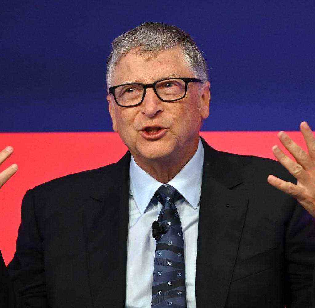 Bill Gates ist Mitbegründer von Microsoft und Co-Vorsitzender der Bill & Melinda Gates Foundation