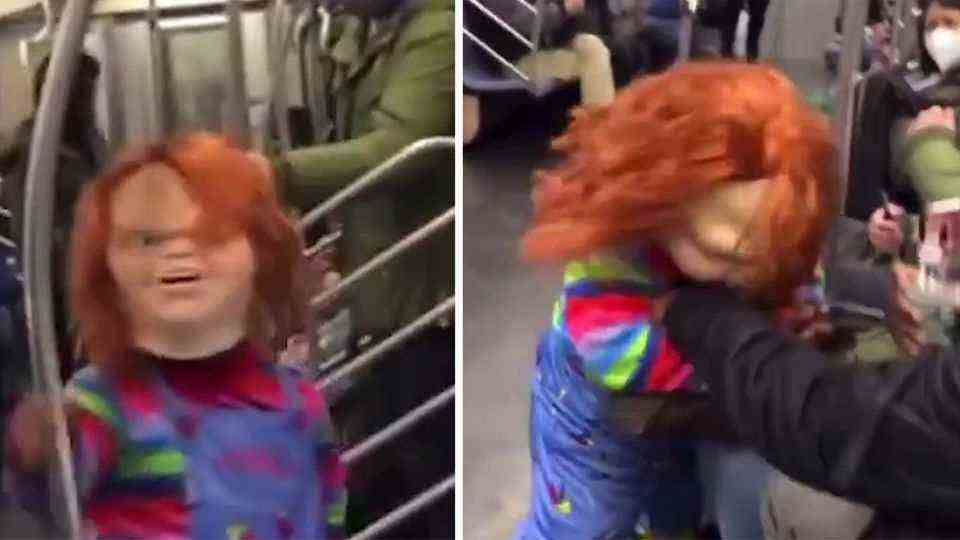 Scary Video: Killer Doll "chucky" attacks woman – what is behind the attack