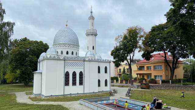 European Capital of Culture: The Tatar Mosque in Kaunas Peace Park.