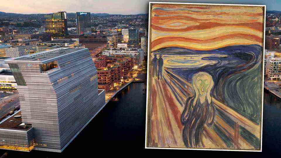 Latest craze on the Oslofjord: Munch Museum opened in Norway