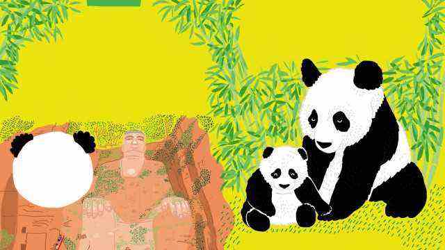 travel book "China.  The Illustrated Guide": Ever since imperial times, China has been giving away panda bears to foreign powers to maintain diplomatic and economic relations.