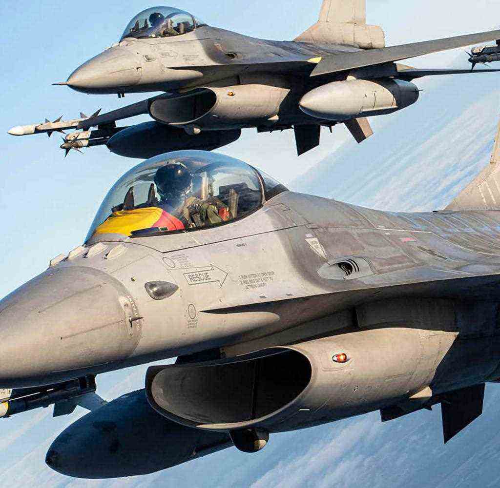 Belgian F-16 fighter jets are already operating as part of a NATO mission in Lithuania.  Denmark also wants to relocate F-16 jets to the Baltic States