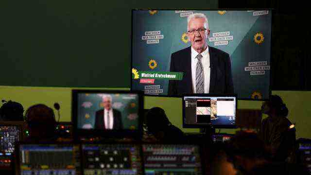Party conference: Winfried Kretschmann criticizes the federal election campaign.