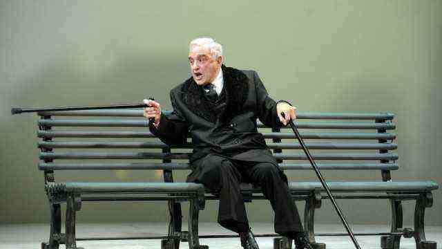 Michael Degen on his 90th birthday: "In Austria you have to be either National Socialist or Catholic": Michael Degen 2010 in Thomas Bernhards "Heroes Square" at the Vienna Theater in der Josefstadt.