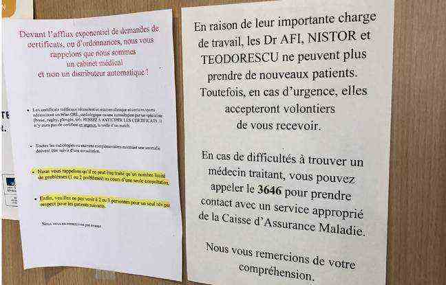 A Noyen-sur-Sarthe, les médecins généralistes de la maison de santé pluridisciplinaires ne prennent plus de nouveaux patients. 