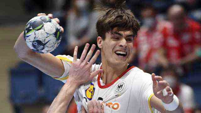 Handball EM: What, he usually plays in the second division?  Julian Köster in his very strong performance against Poland.