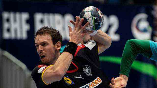 Germany at the European Handball Championship: rummaged through it again and again and scored eight times: Kai Häfner.