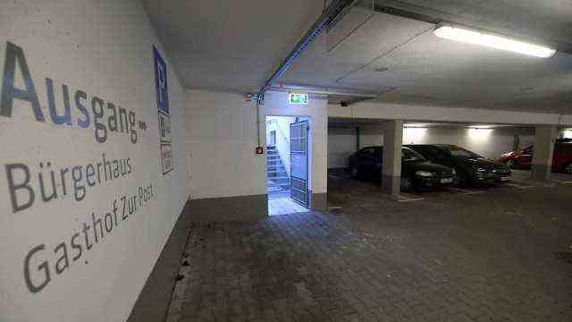 Crime: meeting point of a drug scene?  The underground car park at the Poststadel training center in Haar.