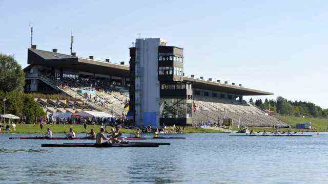 Oberschleißheim: The regatta facility, including the grandstand, has been a listed building since 2018.