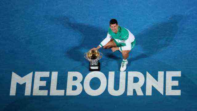 Australian Open: Nine-time winner in Melbourne: Novak Djokovic